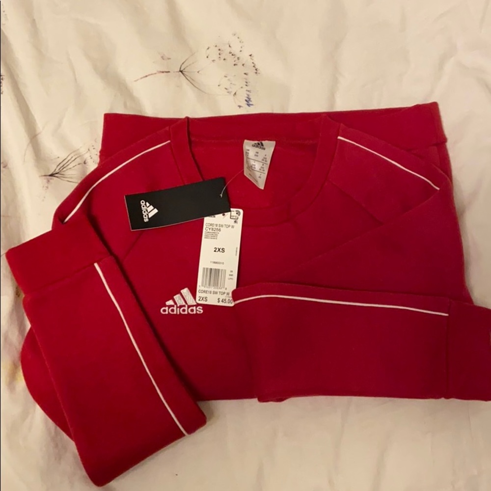 Adidas fleece crew